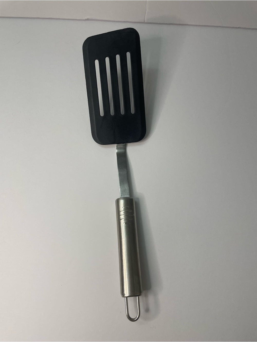 Rostfrei Inox Spatula Nylon and Stainless Steel Slotted Spatula Turner Flipper